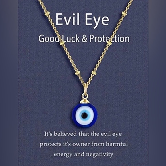 Jewelry - 🧿 Evil Eye 🧿 Gold Necklace
